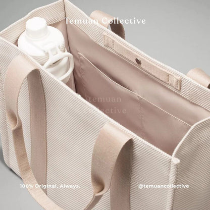 Lululemon Two-Tone Canvas Mini Tote Bag 4.5L & 10L