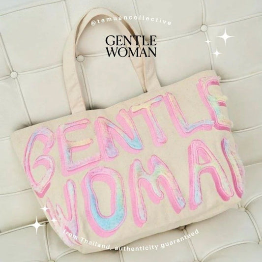 ENTLE WOMAN Rainbow Transcendent Tote Bag