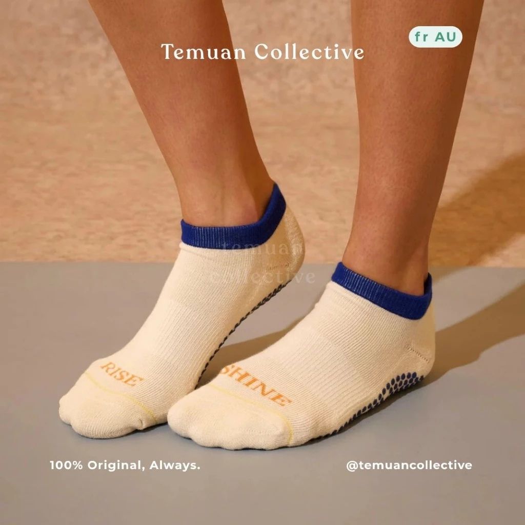 MoveActive Classic Low Rise Grip Pilates Socks