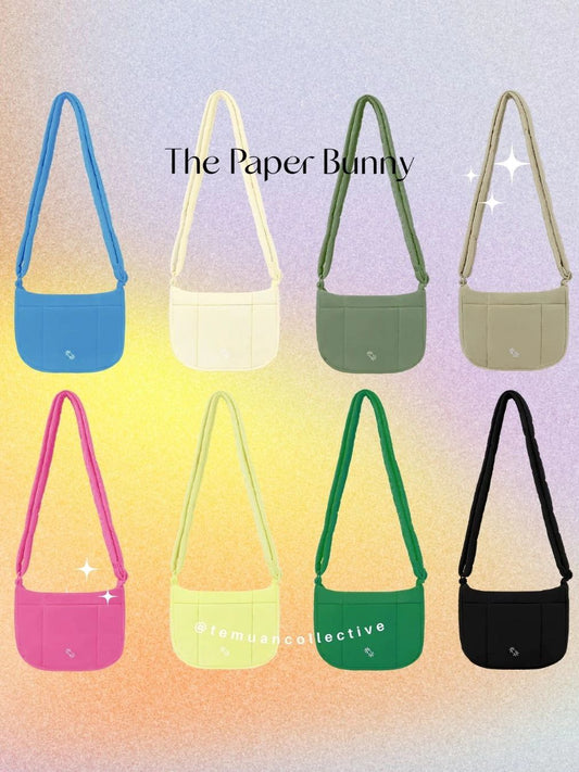 The Paper Bunny Mini Puffer Swing