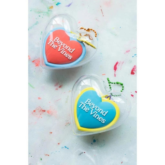 Beyond the Vines Pocket Mirror Heart Key Tags