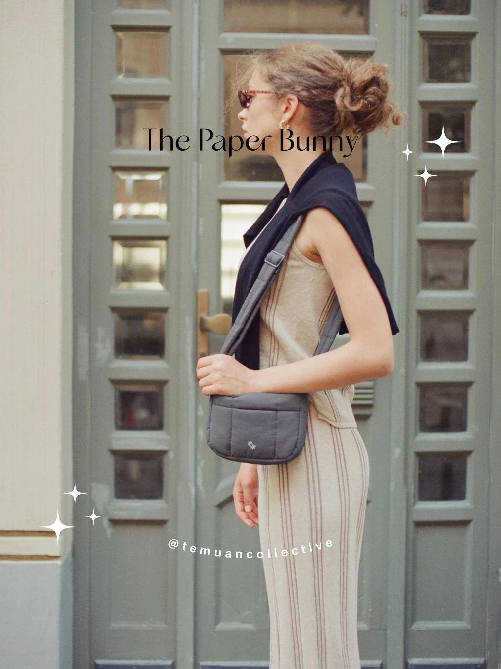 The Paper Bunny Mini Puffer Swing