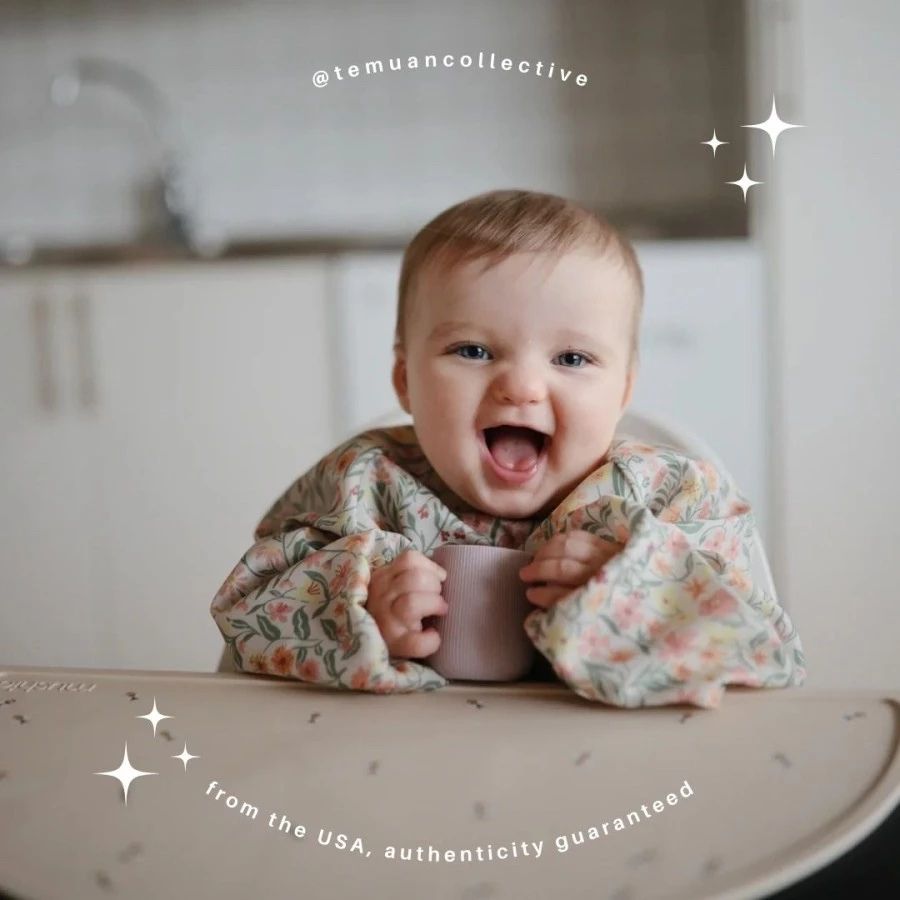 MUSHIE Long Sleeve Bib