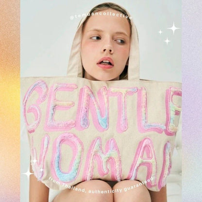 ENTLE WOMAN Rainbow Transcendent Tote Bag