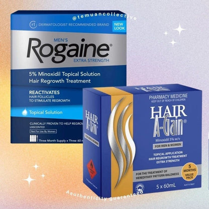 A-Gain Rogaine Gro Hair Minoxidil 5% Solution