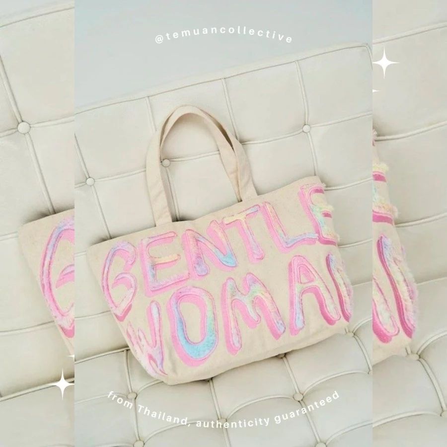 ENTLE WOMAN Rainbow Transcendent Tote Bag