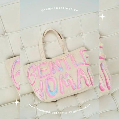 ENTLE WOMAN Rainbow Transcendent Tote Bag