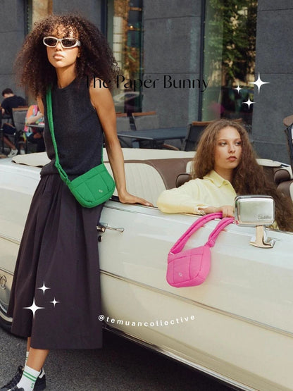 The Paper Bunny Mini Puffer Swing