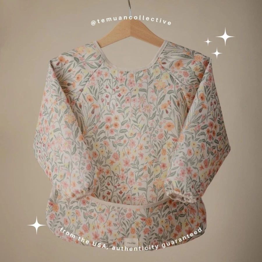 MUSHIE Long Sleeve Bib