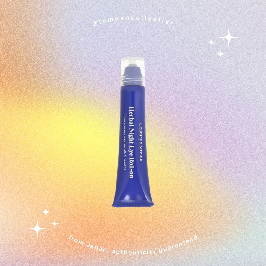 Country & Stream Herbal Night Eye Roll-on with Honey Retinol & Jojoba Seed Oil