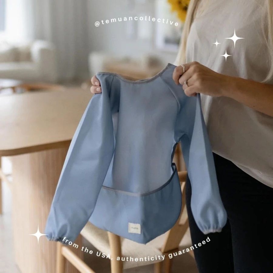 MUSHIE Long Sleeve Bib