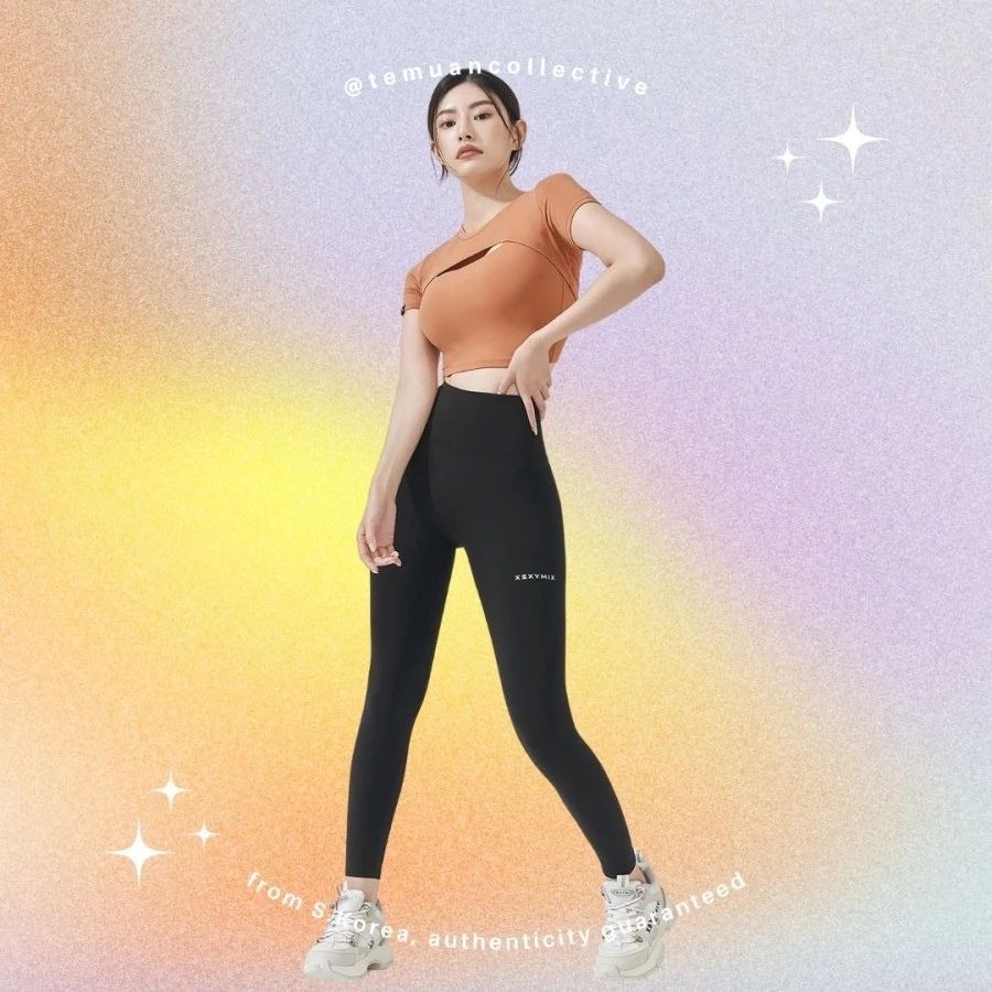 XEXYMIX Black Label Signature 360N Double Fluffy Fleece Legging