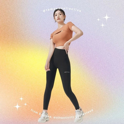 XEXYMIX Black Label Signature 360N Double Fluffy Fleece Legging