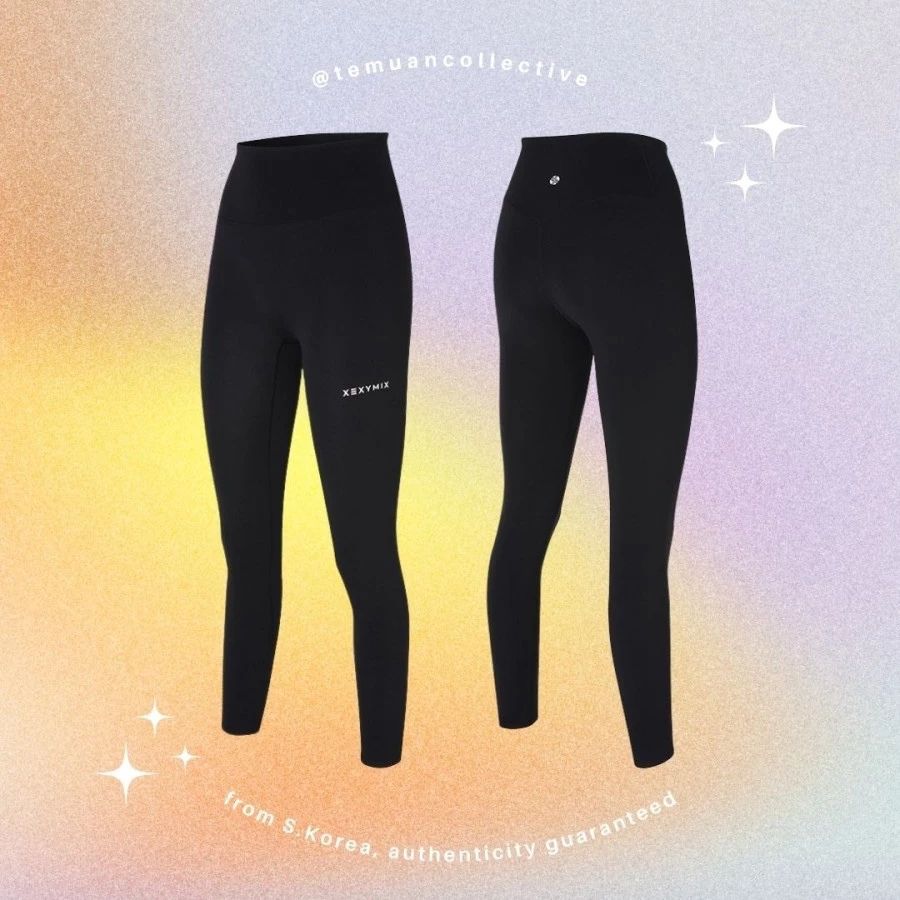 XEXYMIX Black Label Signature 360N Double Fluffy Fleece Legging