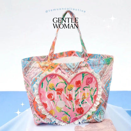 GENTLEWOMAN Tulip Heaven Bloom Turkish Kilim Hearth