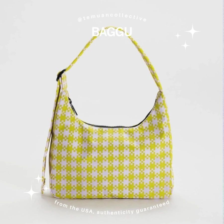 BAGGU Mini Nylon Shoulder Bag