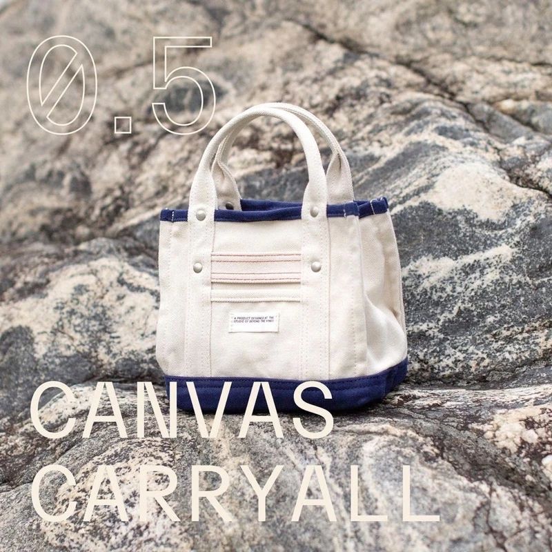 Beyond the Vines Canvas Carryall 0.5 Bag