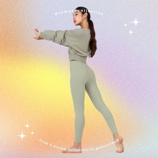 XEXYMIX Black Label Signature 360N Double Fluffy Fleece Legging