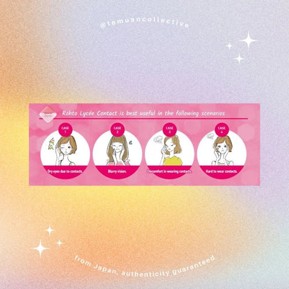 ROHTO Lycée Eyedrops for Fatigued Tired Eyes