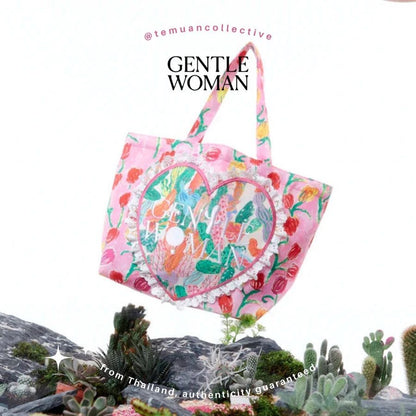 GENTLEWOMAN Tulip Heaven Bloom Turkish Kilim Hearth