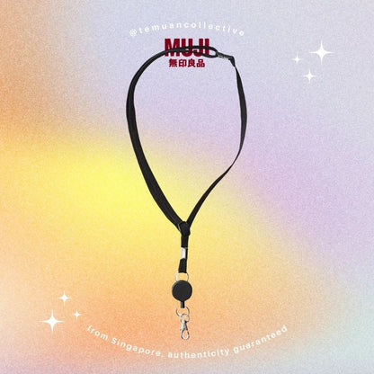 MUJI Japan Reel Strap For Card Case Holder