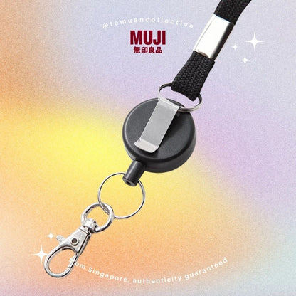 MUJI Japan Reel Strap For Card Case Holder
