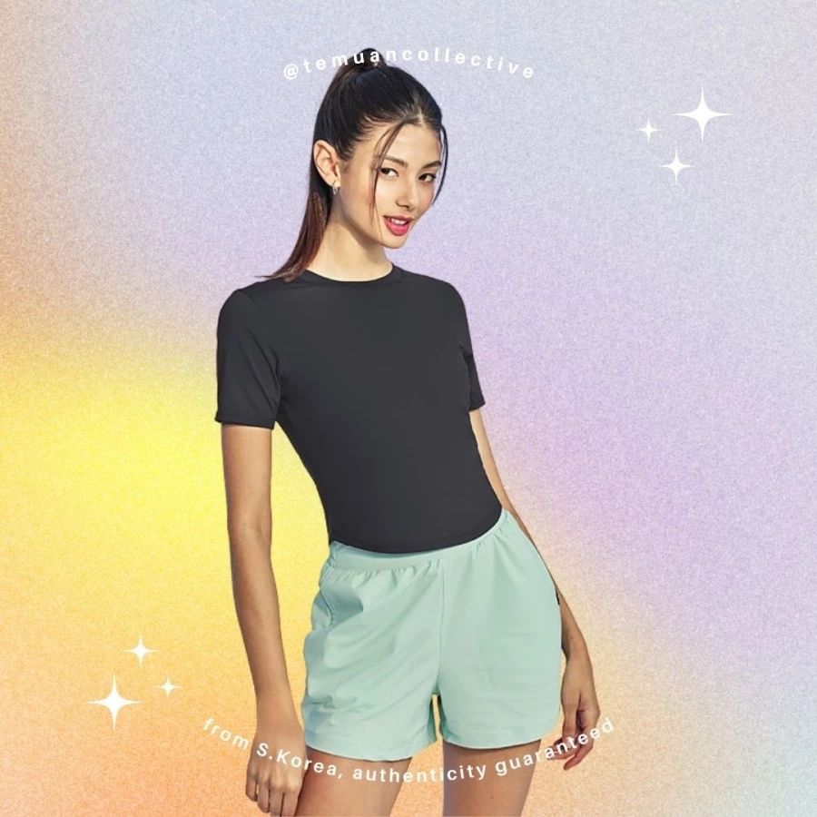 XEXYMIX Ice Feather Crop Short Sleeve