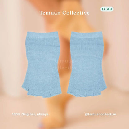 MoveActive Toeless Non Slip Grip Socks