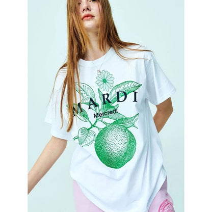 Mardi Mercredi Orange Tree Tshirt