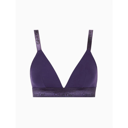 Calvin Klein Modern Cotton Unlined Convertible Metallic Bralette