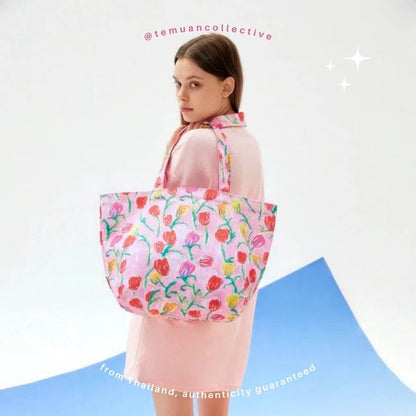 GENTLEWOMAN Tulip Heaven Bloom Turkish Kilim Hearth