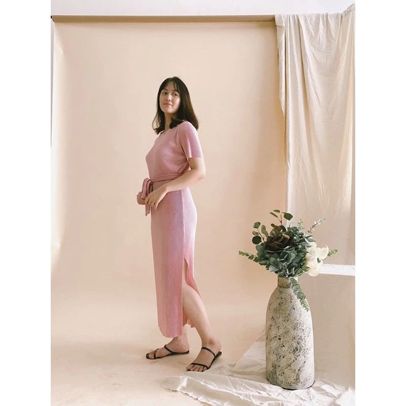 eurica Nina Pleat Dress eurica clothing