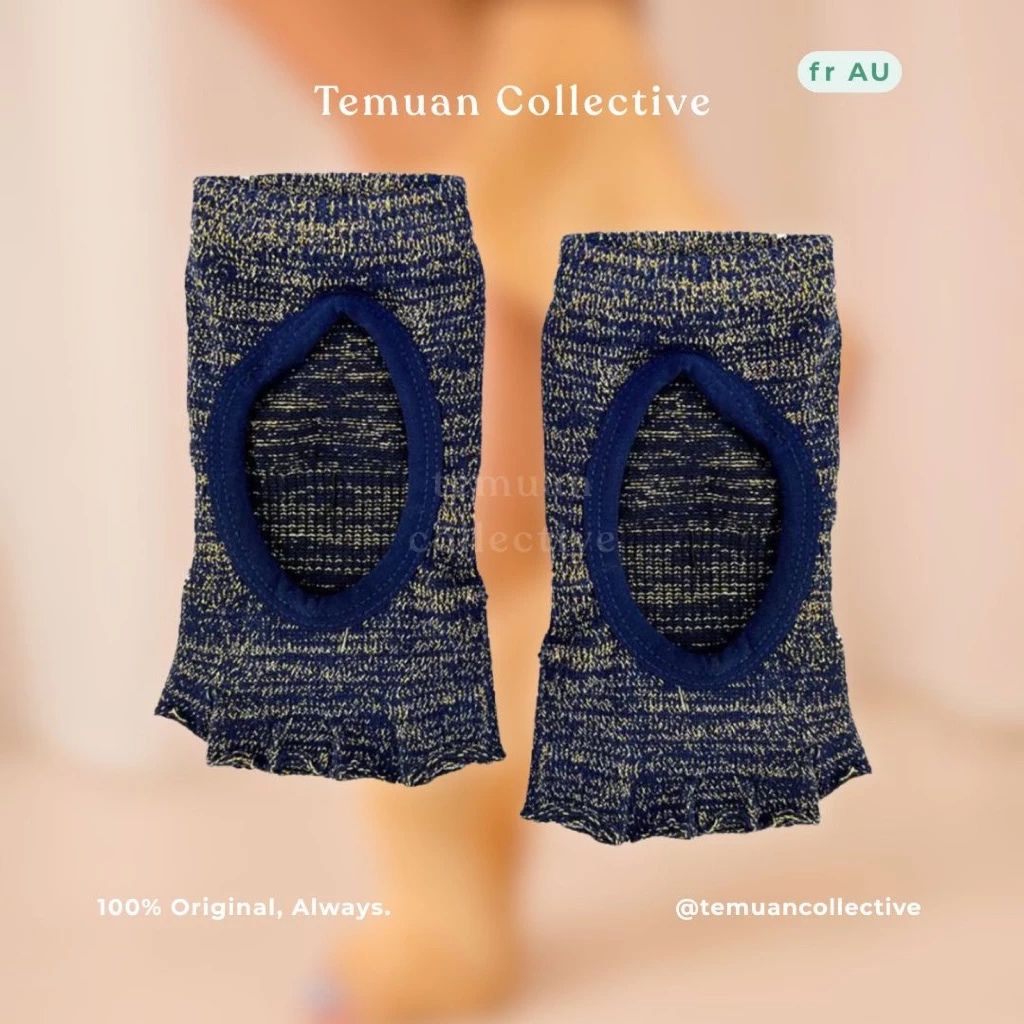 MoveActive Toeless Non Slip Grip Socks