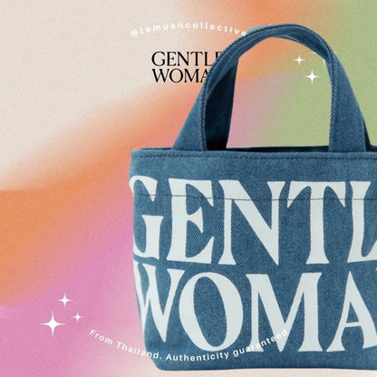 GENTLEWOMAN Denim Micro Tote