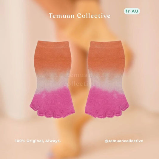 MoveActive Toeless Non Slip Grip Socks