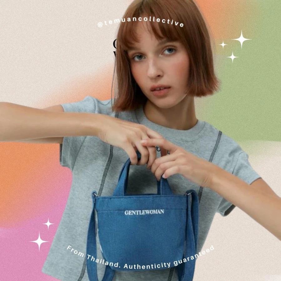 GENTLEWOMAN Denim Micro Tote