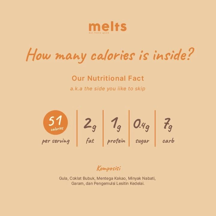 Melts Chocolate Spread Healthy Snack