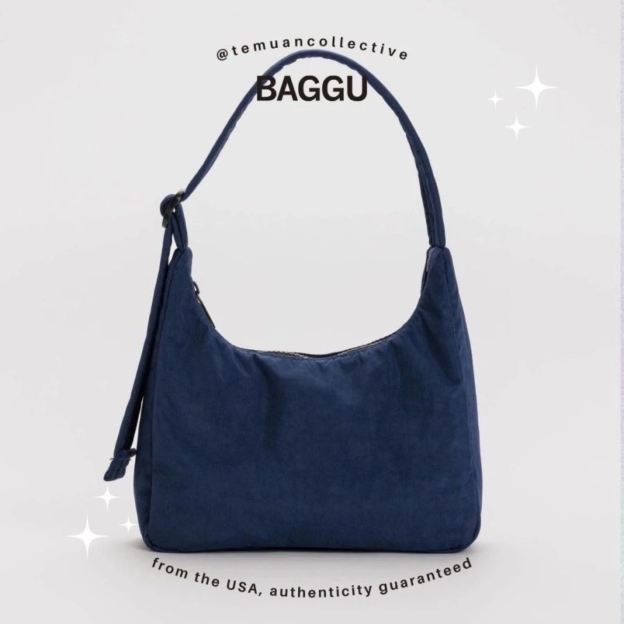 BAGGU Mini Nylon Shoulder Bag