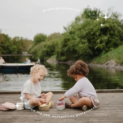 MUSHIE Bath Boats Original Set of 5 Stackable