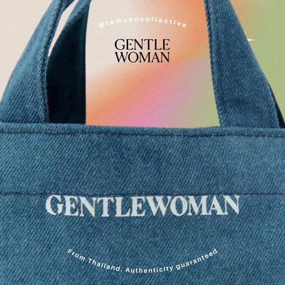 GENTLEWOMAN Denim Micro Tote