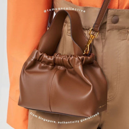 C&K ALLY Ruched Slouchy Bag