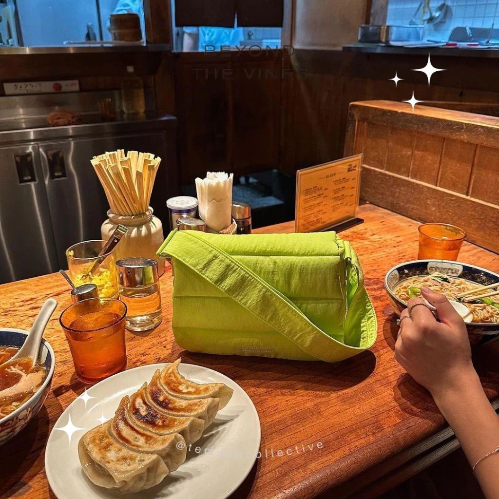 Beyond the Vines Poofy Bag