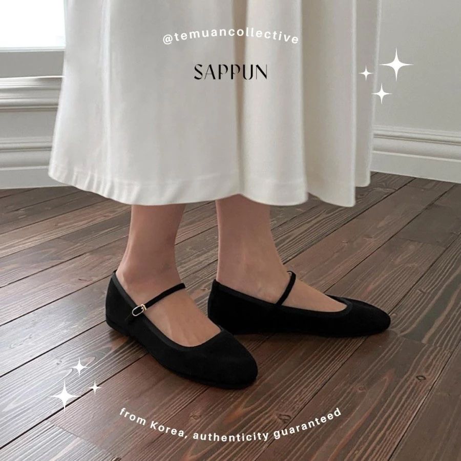 SAPPUN Royelle Mary Jane Flat Shoes