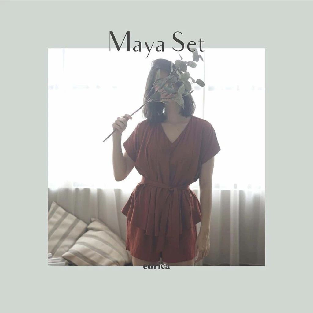 Viscose Shorts Set Breast feeding friendly