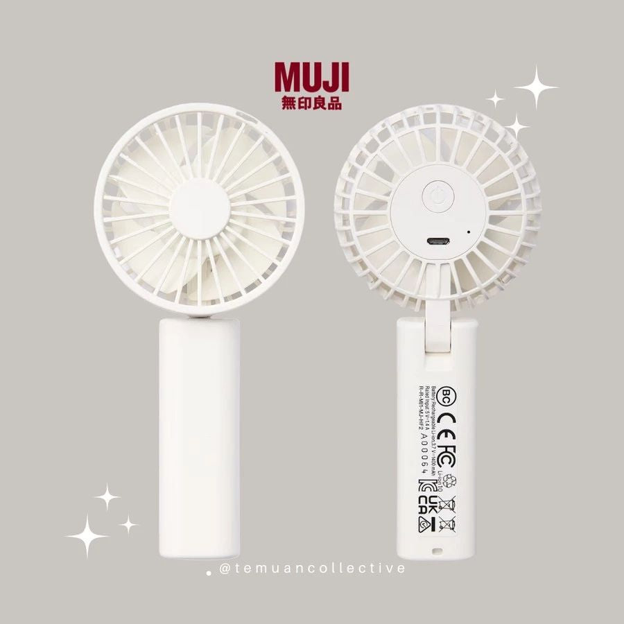 MUJI Rechargeable Compact Handheld Fan