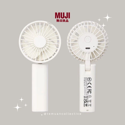 MUJI Rechargeable Compact Handheld Fan
