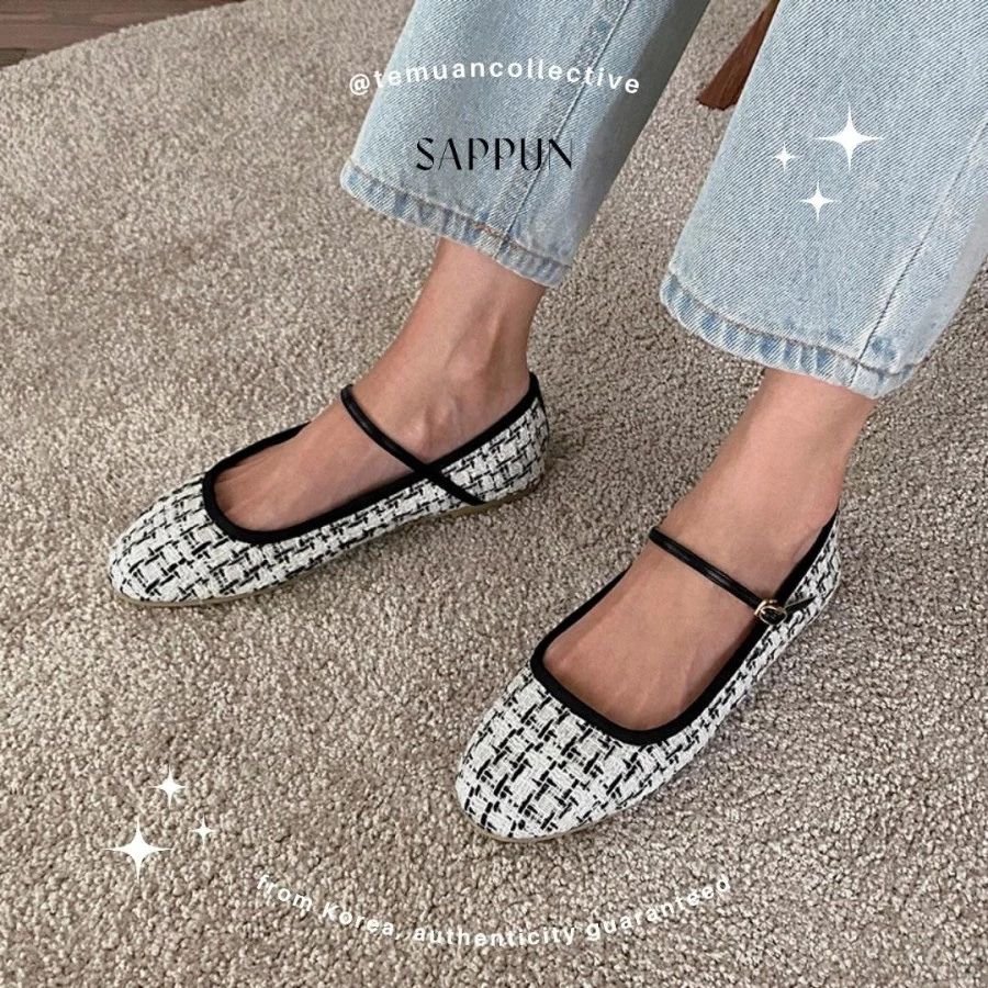 SAPPUN Royelle Mary Jane Flat Shoes