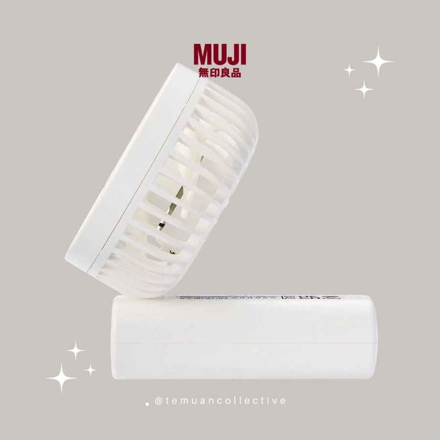MUJI Rechargeable Compact Handheld Fan
