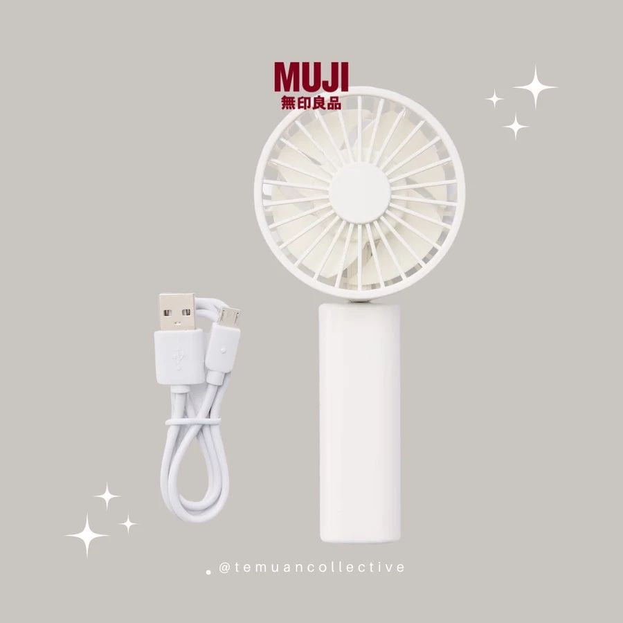 MUJI Rechargeable Compact Handheld Fan