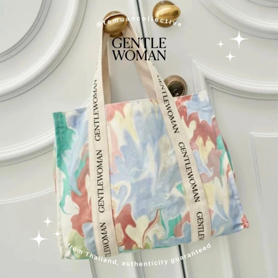 GENTLE WOMAN Hearty Box Tote Bag
